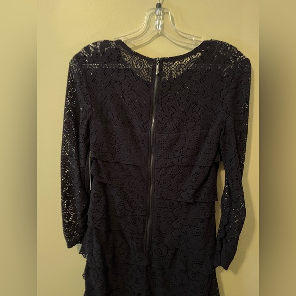 laundry BY SHELLI SEGAL Los Angeles Lace Dress Size 4 - Picture 6 of 13